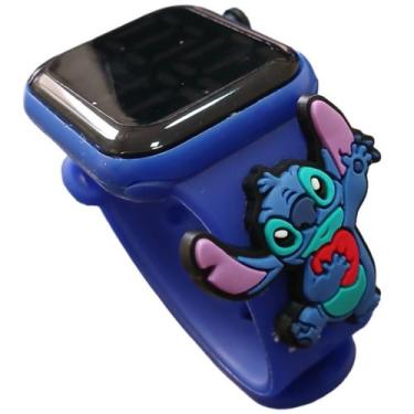 Imagem de Relógio Digital Infantil Stitch Coração Resistente à Água-Az - SMACTUD
