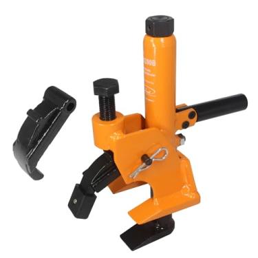 Imagem de BESTOOL Ferramenta de disjuntor de contas de pneu manual com alça, ferramenta de troca de pneu para rodas de alumínio, operação de pneu ATV, tratores, caminhões, carros, reparo de carro de pneus pesados (patente de alça)