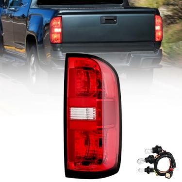 Imagem de Nilight Conjunto de lanterna traseira compatível com Chevy Colorado 2015, 2016, 2017, 2018, 2019, 2020, 2021, 2022, Chevy Colorado, substituição da lâmpada traseira, estilo original, lado do