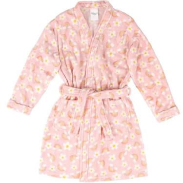 Imagem de Roupão Microfibra Kids Infantil Antialérgico Porto Franco, Encanto, 4 