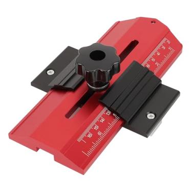 Imagem de Gabarito de Rasgo Fino, Guia de Corte Preciso Ferramenta Multifuncional de Aço Inoxidável para Ardósias de Cadeiras, Faixas de Gabinete Com Muitas Mesas de Roteador e Serras de