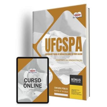 Imagem de Apostila UFCSPA 2024 - Assistente em Administração - Apostilas Opção