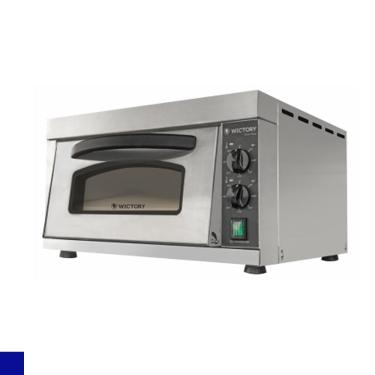 Imagem de Forno com Pedra Refratária para Assar Pizza Elétrico 40 cm Wictory WP-40