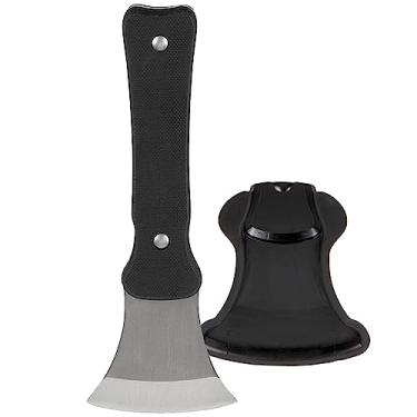 Imagem de DMI Briggs Faca De Bife Faca Basculante Faca Curvada Faca De Cozinha E Jantar Verti Grip Para Facilidade De Picar Ou Força De Mão Limitada Segura Para Lava-Louças Lâmina De Aço Inoxidável