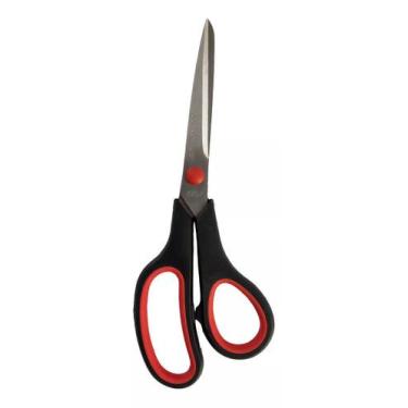 Imagem de Tesoura Profissional Multiuso Escritório Inox 21cm Jocar Office Cores 