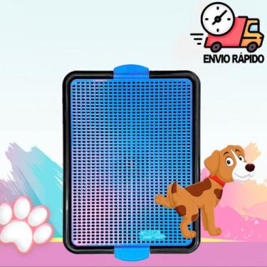 Imagem de Sanitário Canino Grande Banheiro Pet Educador Xixi Sim Tapete Higiênic