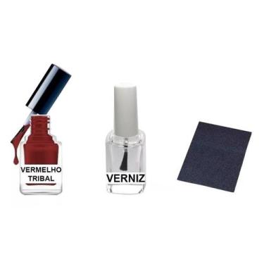 Imagem de Tinta Retoque Tira Risco Carro Jeep Vermelho - Tribal - Jhow Adesivos