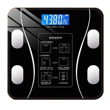 Imagem de Balança Inteligente Bioimpedância Digital Bluetooth