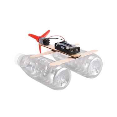 Imagem de Brinquedo Barco A Motor Elétrico Polilab Maker - Polibrinq