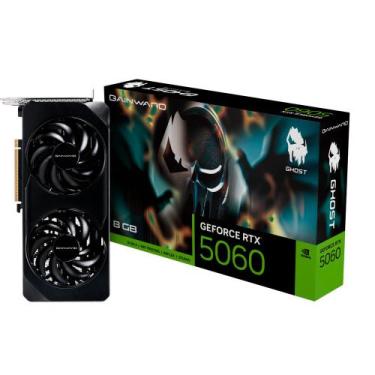 Imagem de Placa de Vídeo Gainward RTX 5060 8GB GDDR7 128 Bits Ghost 2x OC - NVID