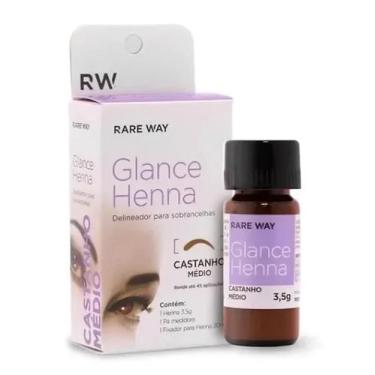 Imagem de Henna Para Sobrancelha Glance- Rare Way 3,5g, CASTANHO MÉDIO