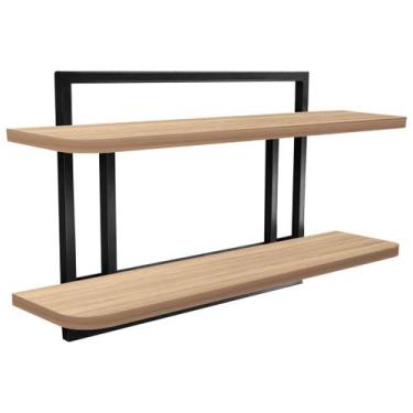 Imagem de Prateleira De Parede Nicho Estilo Industrial Decoração Sala Quarto Esc