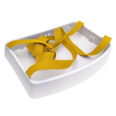 Imagem de Bandeja Degustação Pequena Com Alça Na Cor Amarela - Balcão E Bandeja