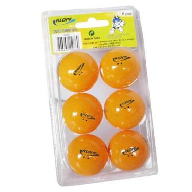 Imagem de Bolas para Tenis de Mesa - Klopf, Unissex, nacional, Único, Alaranjado