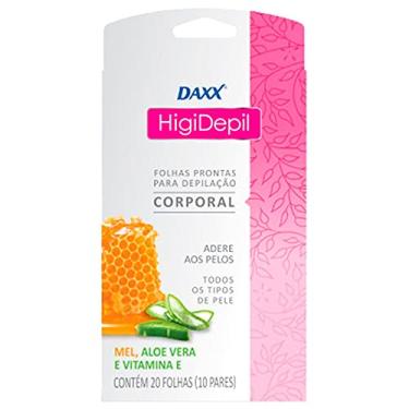 Imagem de Dep Higidepil, Transparente, Higi Calcinha, caixa com 20 unidades