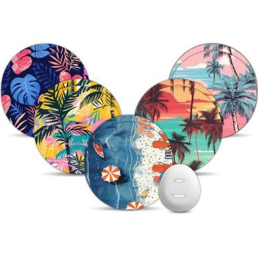 Imagem de Dexcom G7 Overpatches Amolyfe, pacote com 10 unidades de proteção CGM