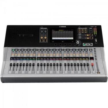 Imagem de Mesa de Som Yamaha TF3 Digital 48 Canais Bivolt Preta/Prata