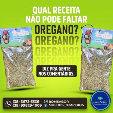 Imagem de Orégano peruano 100 gramas Bom Sabor cx com 20 unidades