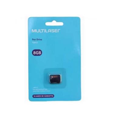 Imagem de Pendrive nano 8gb - Multilaser 