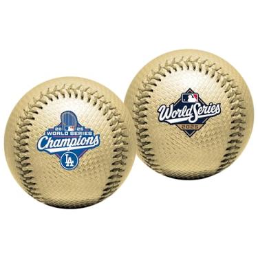 Imagem de Rawlings | Campeões oficiais da World Series 2025 Los Angeles Dodgers | Bola WS Champs | Gold Vinyl Champions