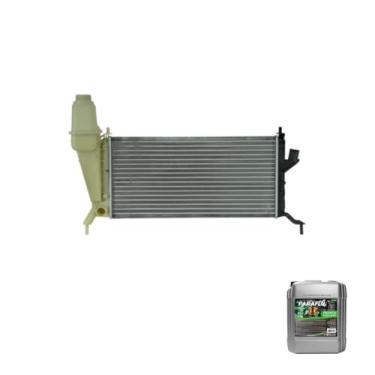 Imagem de Kit Radiador GM Celta 1.0/1.4 00/05 S/AR + Aditivo Paraflu Verde Concentrado 20 Litros