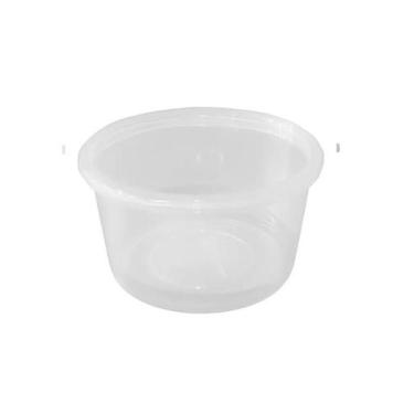 Imagem de Kit 15 Potes Com Tampa Lacre 600ml Redondo Transparente BrasilPack
