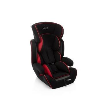 Imagem de Cadeirinha Alfa de 9 a 36kg Voyage - Preto e Vermelho