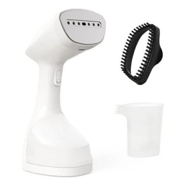 Imagem de Vaporizador De Roupa portátil 2 em 1 de Aquecimento rápido Remove rugas Desinfecção a vapor para Roupas, Tecidos, Viagem (220V)