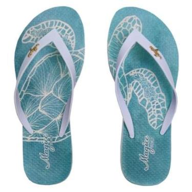 Imagem de Chinelo Feminino Praia Slim Adulto Tartaruga Magicc CH-243-Feminino
