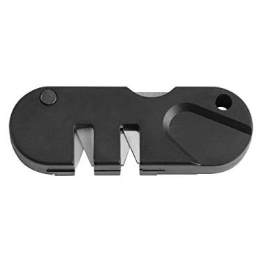 Imagem de GLOGLOW Ferramentas de Cozinha Com Lâminas de Aço Substituíveis, Plásticos de Engenharia, Aço de Tungstênio, Preto, 3,1 X 0,8 Polegadas, para Uso Doméstico, Afiador de Facas, Multifuncional Nan