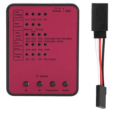 Imagem de SIWOTED 1:10 RC Car Programming Card Acessório de controle remoto para controlador eletrônico de velocidade