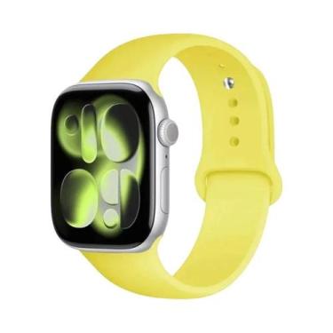 Imagem de Pulseira De Silicone Esportiva De 46mm, 42mm, 45mm, 44mm, 40mm Para Ap