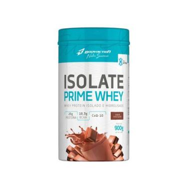 Imagem de Whey isolate prime bodyaction 900g chocolate, Chocolate, 900g