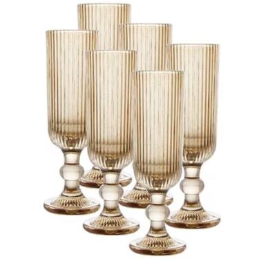 Imagem de Jogo de Taças Luxx Gold Ellegance 160ml Crystal Champagne