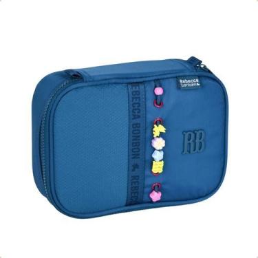 Imagem de Estojo Simples Rebecca Bonbon Beaded Fun Feminino Para Escola E Organi