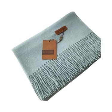 Imagem de Cachecol Feminino Grosso E Quente De Caxemira 2024, Xale Pashmina De C