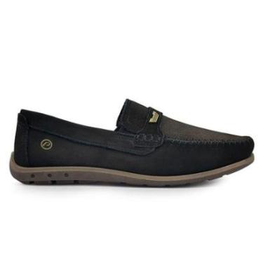 Imagem de Sapato Mocassim Pegada Masculino Em Couro Nobuck 141604-Masculino