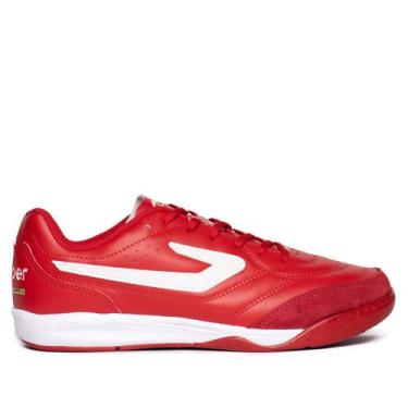 Imagem de Chuteira Futsal Masculina Topper Maestro Club VI Vermelho, Vermelho, 4