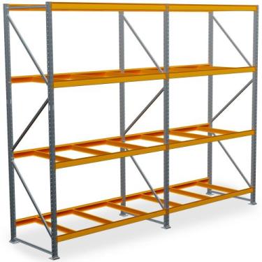 Imagem de Porta Pallet 1 Inicial E 1 Continuação 4000Kg 200x180x60 4 Niveis Amap