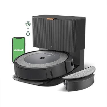 Imagem de Robô Roomba i5 Plus Combo Aspirador e Passa Pano da iRobot, Bivolt