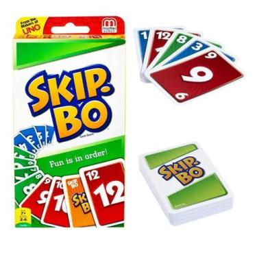 Imagem de Jogo De Cartas Skip Bo 42050 - Mattel