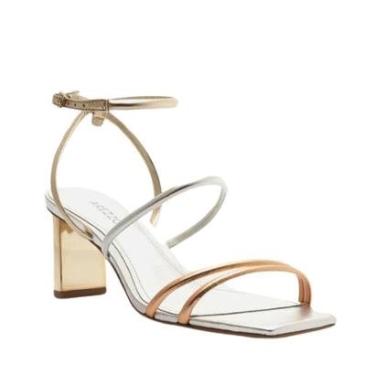 Imagem de Sandália Arezzo Salto Barra Tiras Finas-Feminino