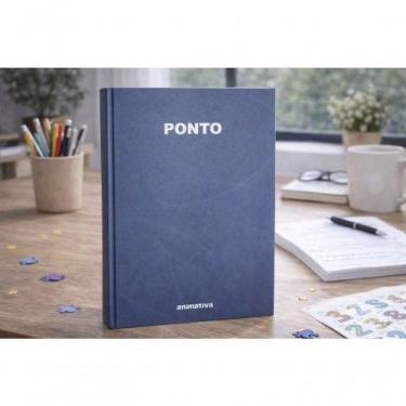 Imagem de Livro de Ponto 160 Folhas Capa Dura Papel para Controle de Frequência 