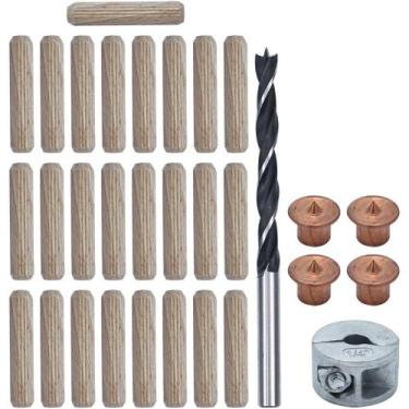 Imagem de Conjunto Para Cavilhar De 6mm - Wolfcraft - 291600