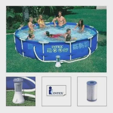 Imagem de Piscina Intex 6503 Litros Standard com Bomba Filtro 3785 lh 220v