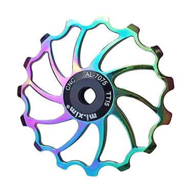 Imagem de YIJU Polia de desviador traseiro de MTB, Rolamento de cerâmica Jockey Wheel Polia de desviador traseiro de de , colorido