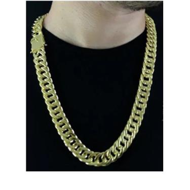 Imagem de Cordão Corrente Grumert dupla 18mm de moeda antiga