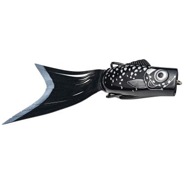 Imagem de Strike King Iscas, KVD Pipsqueak Isca popping Perch, 12,7 cm de comprimento, 1,9 g, profundidade flutuante, preta, pacote com 1