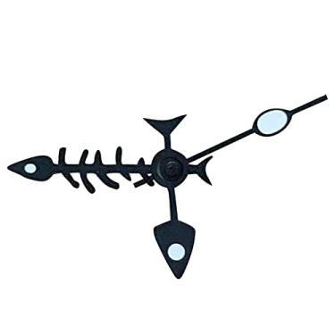 Imagem de TECKEEN 3 * Kit de agulhas de ponteiro de relógio verde luminoso espinha de peixe para NH35/NH36/4R/7S, Preto