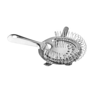 Imagem de Coador Passador Strainer Inox 4 Apoios De Coquetel Bar